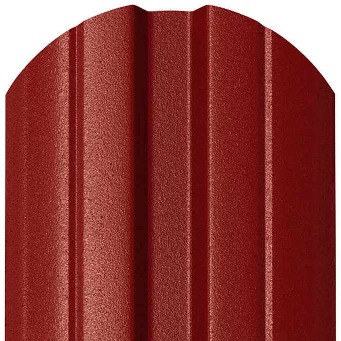 Șipcă Metalică de Gard BILKA BERNA Dublu Vopsit Lucios Roșu Maroniu RAL 3009