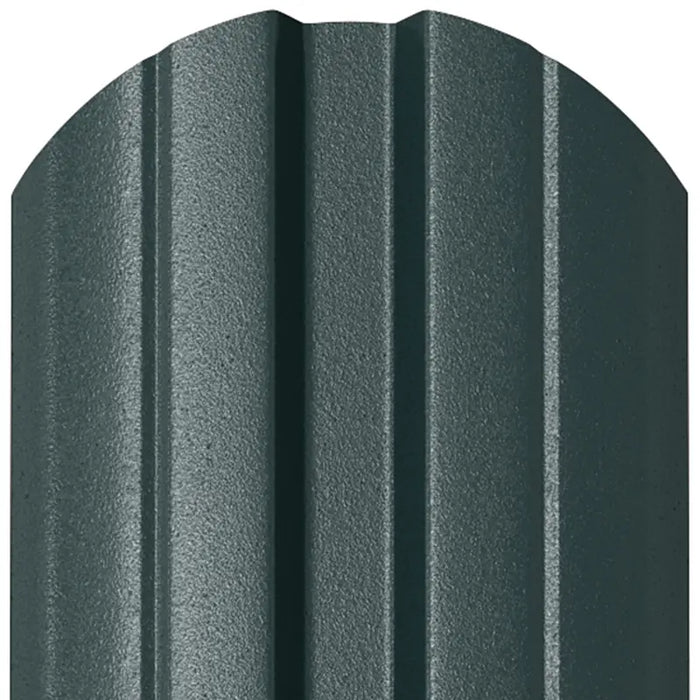 Șipcă Metalică de Gard BILKA BERNA Dublu Vopsit Lucios Gri RAL 7011