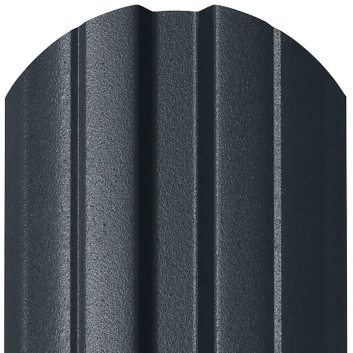 Șipcă Metalică de Gard BILKA BERNA Dublu Vopsit Lucios Gri Antracit RAL 7016