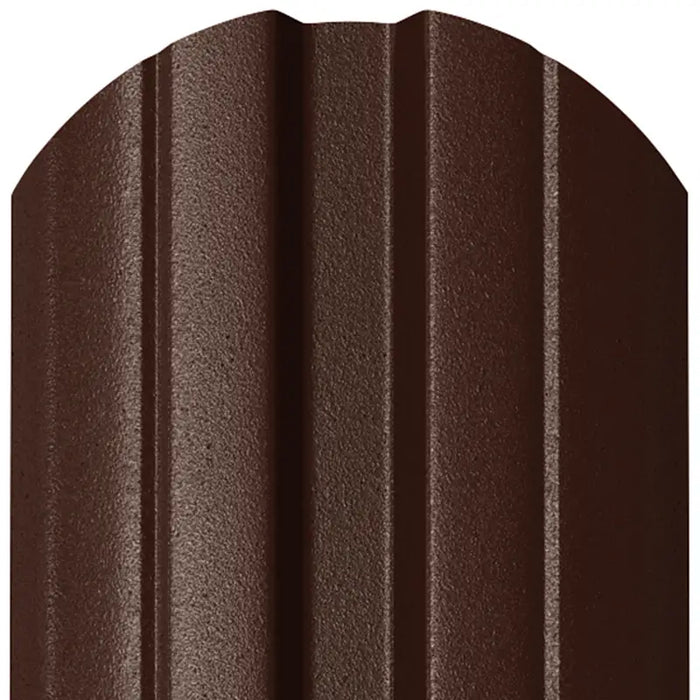 Șipcă Metalică de Gard BILKA BERNA Dublu Vopsit Lucios Maro Ciocolatiu RAL 8017