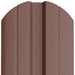 Șipcă Metalică de Gard BILKA BERNA Dublu Vopsit Mat Maro Ciocolatiu RAL 8017