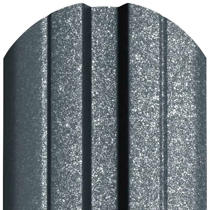 Șipcă Metalică de Gard BILKA BERNA GrandeMat Gri RAL 7011