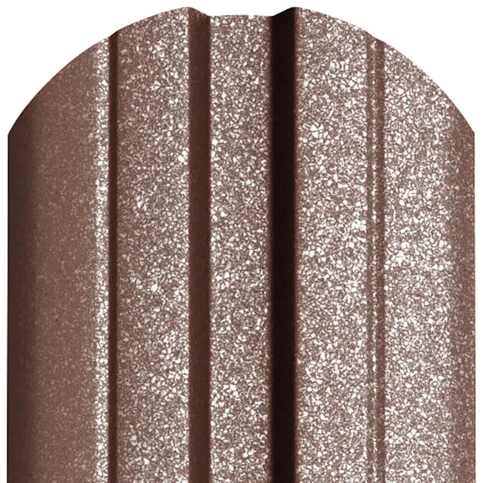 Șipcă Metalică de Gard BILKA BERNA GrandeMat Maro Ciocolatiu RAL 8017