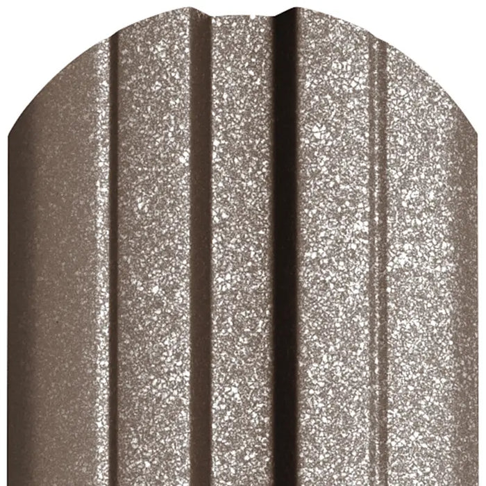 Șipcă Metalică de Gard BILKA BERNA GrandeMat Maro Închis RAL 8019