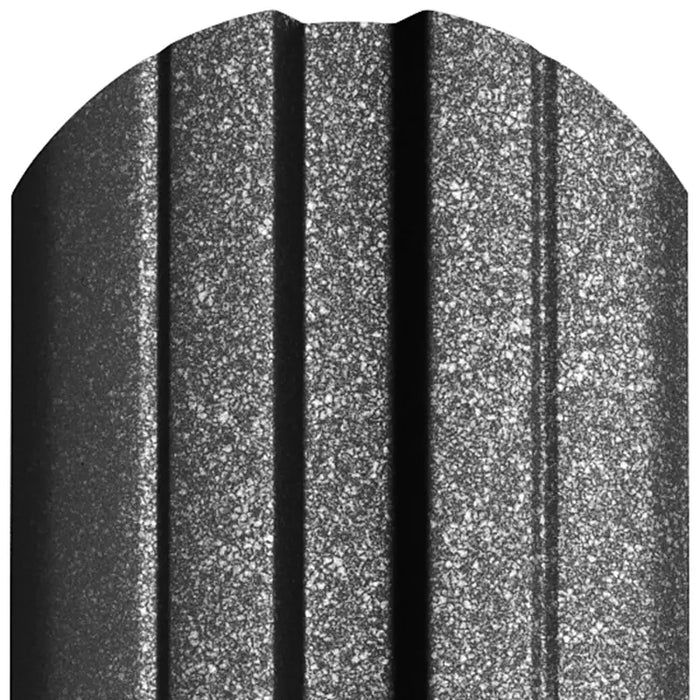 Șipcă Metalică de Gard BILKA BERNA GrandeMat Negru RAL 9005