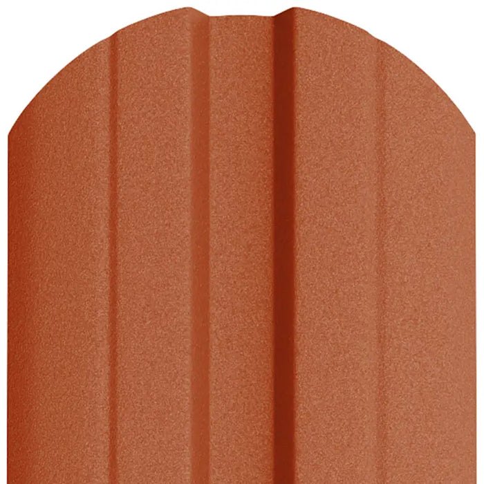 Șipcă Metalică de Gard BILKA BERNA Mat Cărămiziu RAL 8004