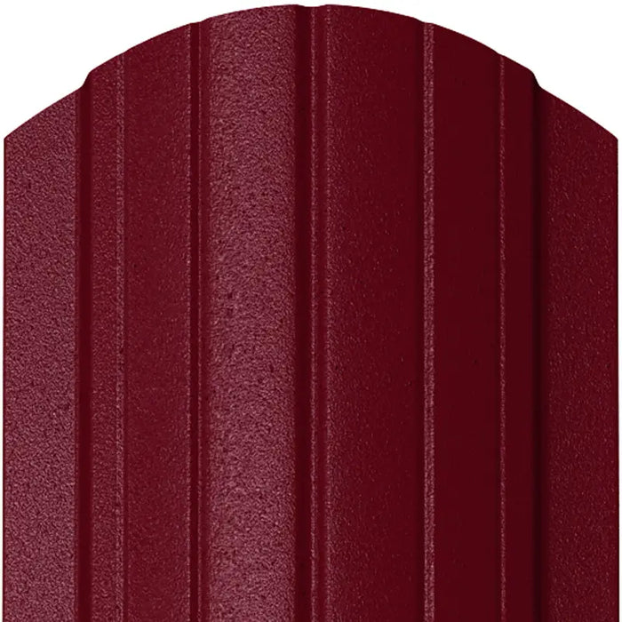 Șipcă Metalică de Gard BILKA HAGA Dublu Vopsit Lucios Vișiniu Închis RAL 3005