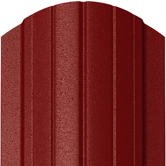 Șipcă Metalică de Gard BILKA HAGA Dublu Vopsit Lucios Roșu Maroniu RAL 3009