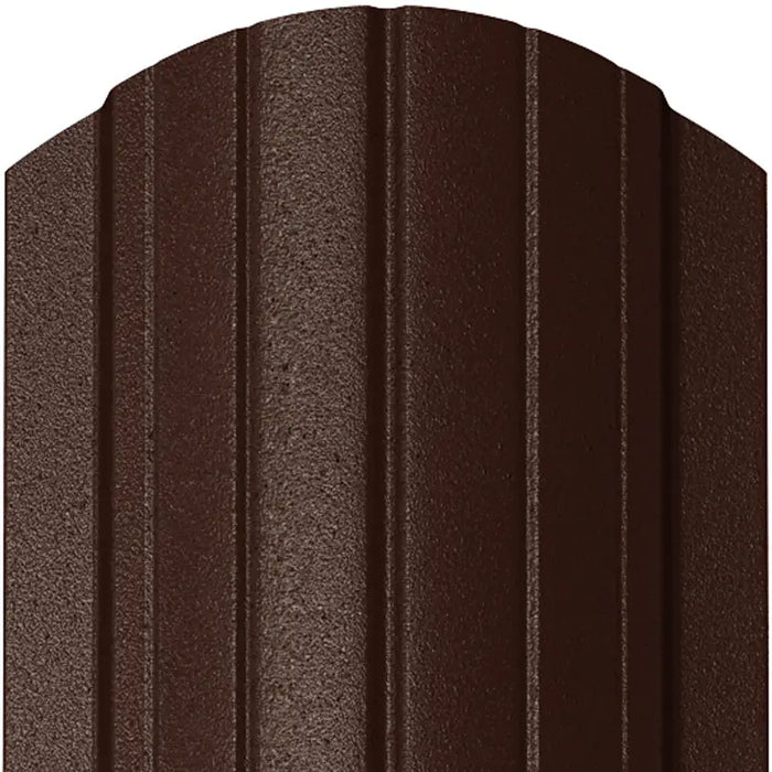Șipcă Metalică de Gard BILKA HAGA Dublu Vopsit Lucios Maro Ciocolatiu RAL 8017