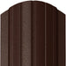 Șipcă Metalică de Gard BILKA HAGA Dublu Vopsit Lucios Maro Ciocolatiu RAL 8017