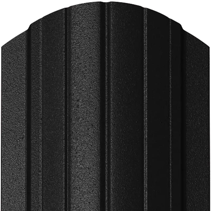 Șipcă Metalică de Gard BILKA HAGA Dublu Vopsit Lucios Negru RAL 9005