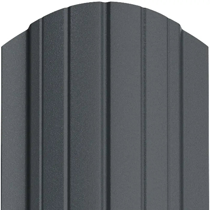 Șipcă Metalică de Gard BILKA HAGA Dublu Vopsit Mat Gri Grafit RAL 7024