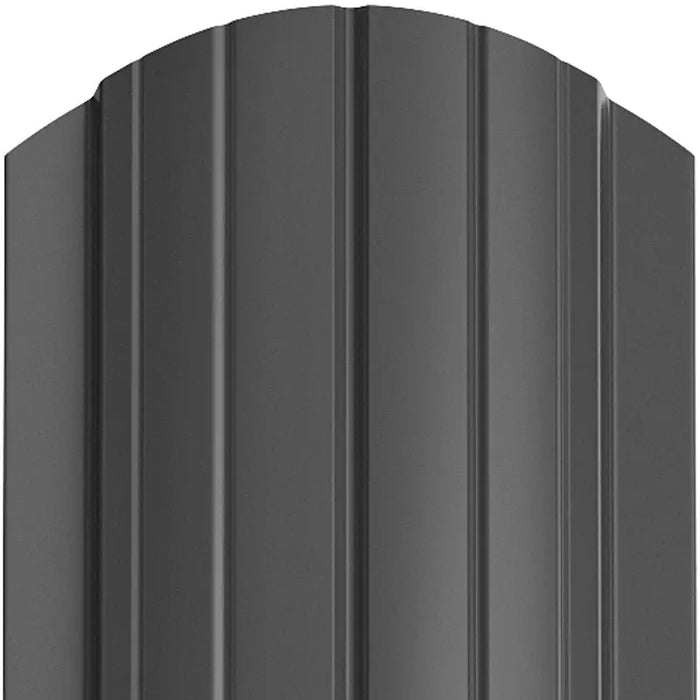 Șipcă Metalică de Gard BILKA HAGA Lucios Gri Grafit RAL 7024