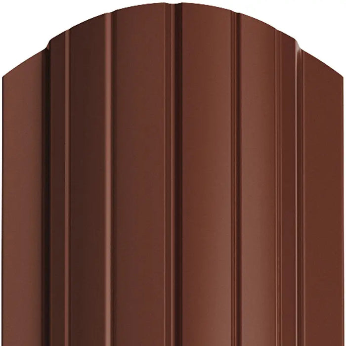 Șipcă Metalică de Gard BILKA HAGA Lucios Maro Ciocolatiu RAL 8017