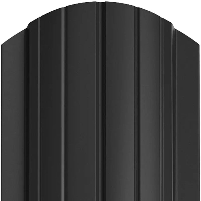 Șipcă Metalică de Gard BILKA HAGA Lucios Negru RAL 9005