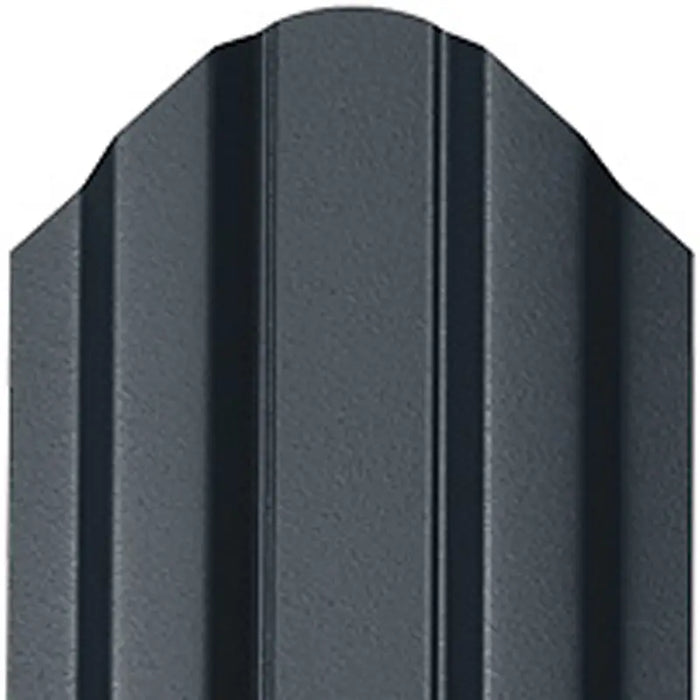 Șipcă Metalică de Gard BILKA OSLO Dublu Vopsit Lucios Gri Antracit RAL 7016