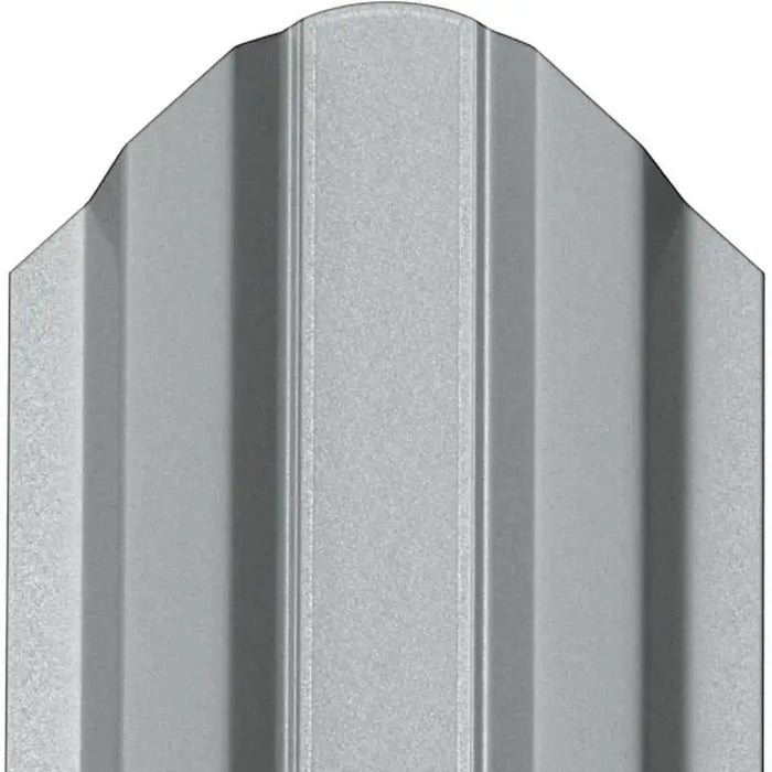 Șipcă Metalică de Gard BILKA OSLO Dublu Vopsit Lucios Argintiu RAL 9006