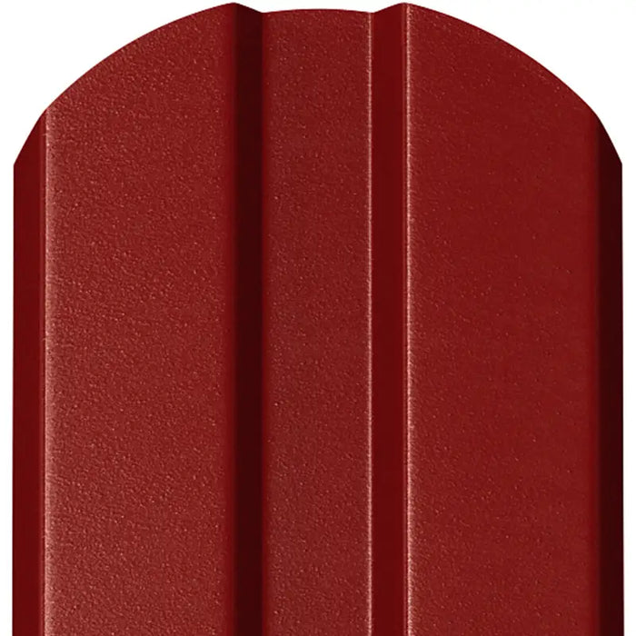 Șipcă Metalică de Gard BILKA SOFIA Dublu Vopsit Lucios Roșu Maroniu RAL 3009