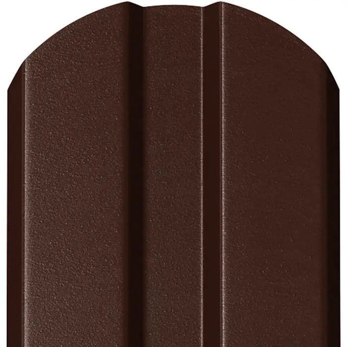 Șipcă Metalică de Gard BILKA SOFIA Dublu Vopsit Lucios Maro Ciocolatiu RAL 8017