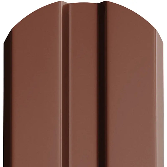 Șipcă Metalică de Gard BILKA SOFIA Lucios Maro Ciocolatiu RAL 8017