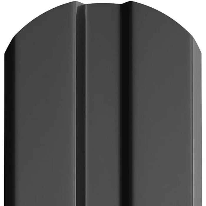 Șipcă Metalică de Gard BILKA SOFIA Lucios Negru RAL 9005