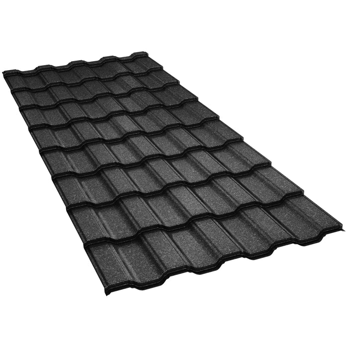 Țiglă Metalică BILKA ADRIATIC GrandeMat Negru RAL 9005