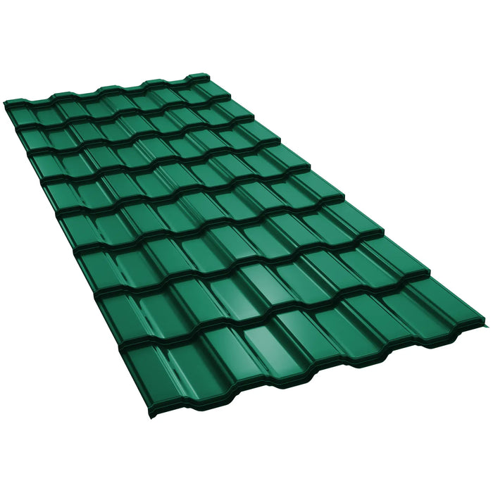 Țiglă Metalică BILKA ADRIATIC Lucios Verde RAL 6005