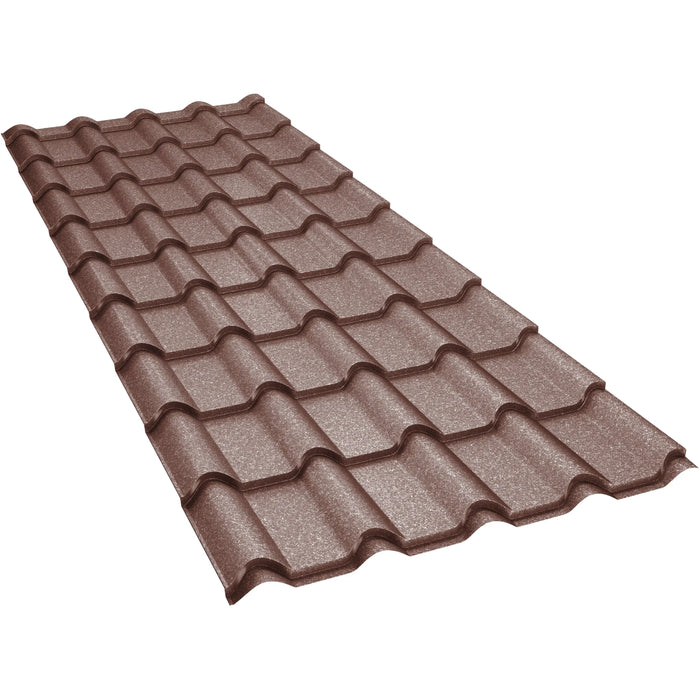 Țiglă Metalică BILKA BALCANIC GrandeMat Maro Ciocolatiu RAL 8017
