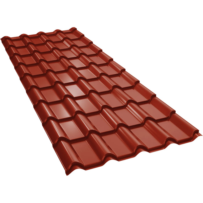 Țiglă Metalică BILKA BALCANIC Lucios Roșu RAL 3011