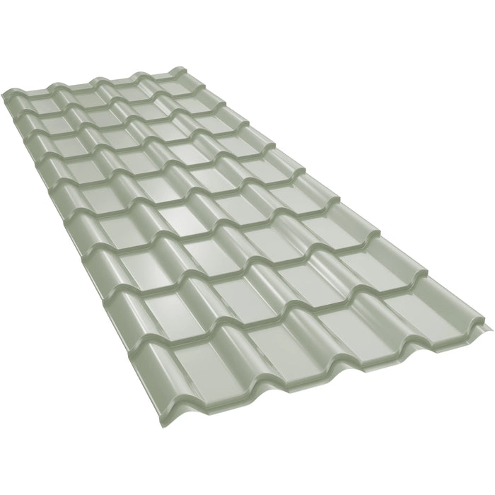 Țiglă Metalică BILKA BALCANIC Lucios Alb RAL 9002