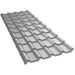 Țiglă Metalică BILKA BALCANIC Lucios Argintiu RAL 9006