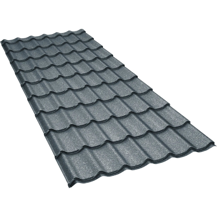 Țiglă Metalică BILKA CLASIC GrandeMat Gri RAL 7011