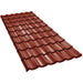 Țiglă Metalică BILKA CLASIC Lucios Roșu Maroniu RAL 3009