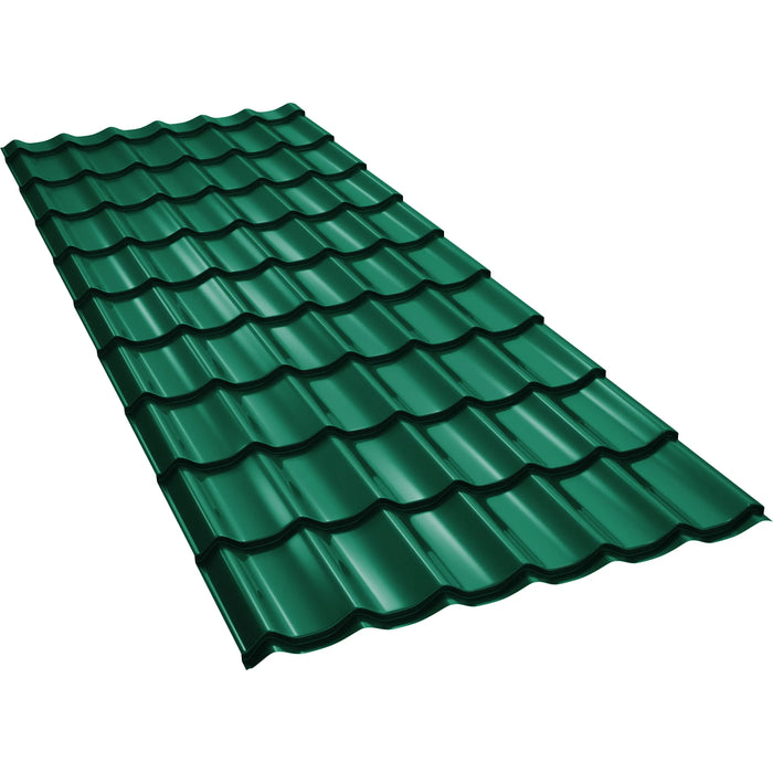 Țiglă Metalică BILKA CLASIC Lucios Verde RAL 6005