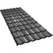 Țiglă Metalică BILKA CLASIC Lucios Gri Grafit RAL 7024