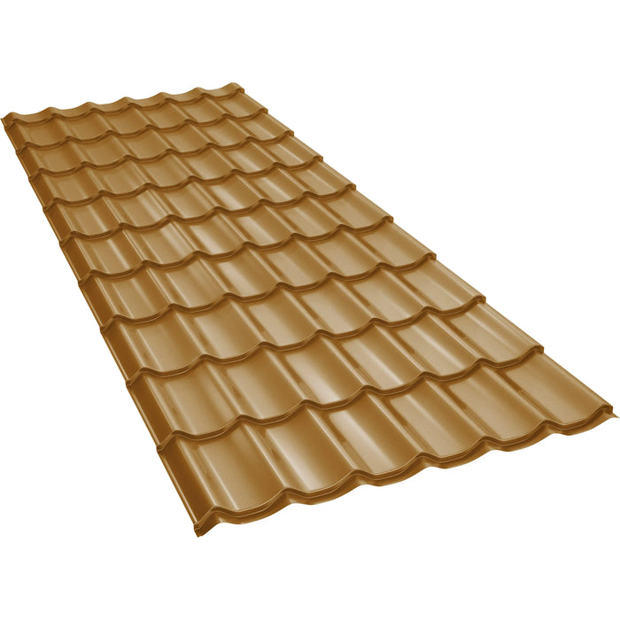 Țiglă Metalică BILKA CLASIC Lucios Alamă RAL 8003