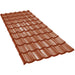 Țiglă Metalică BILKA CLASIC Lucios Cărămiziu RAL 8004