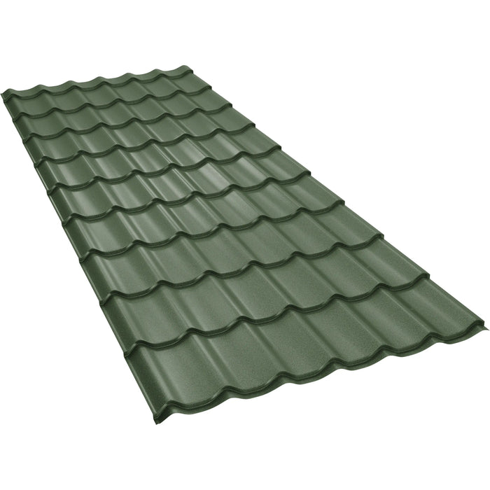 Țiglă Metalică BILKA CLASIC Mat Verde Olive RAL 6020