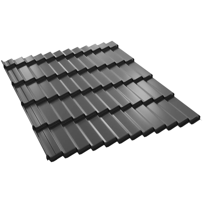 Țiglă Metalică BILKA DACIC Lucios Gri Grafit RAL 7024