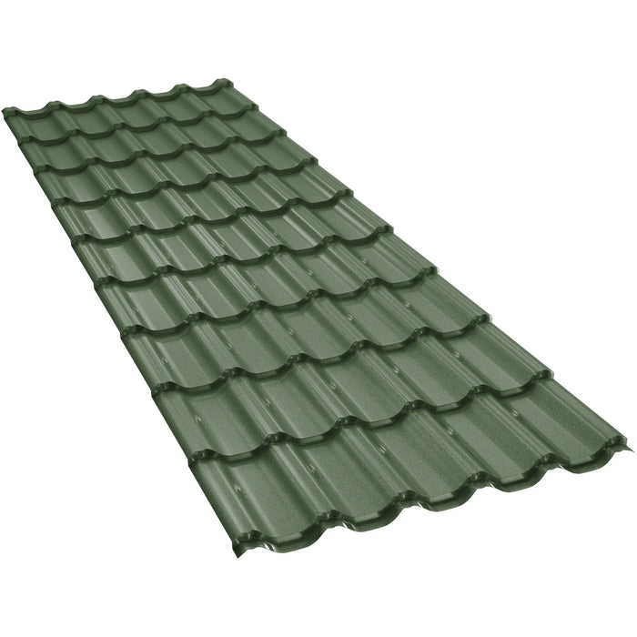 Țiglă Metalică BILKA GOTIC Mat Verde Olive RAL 6020