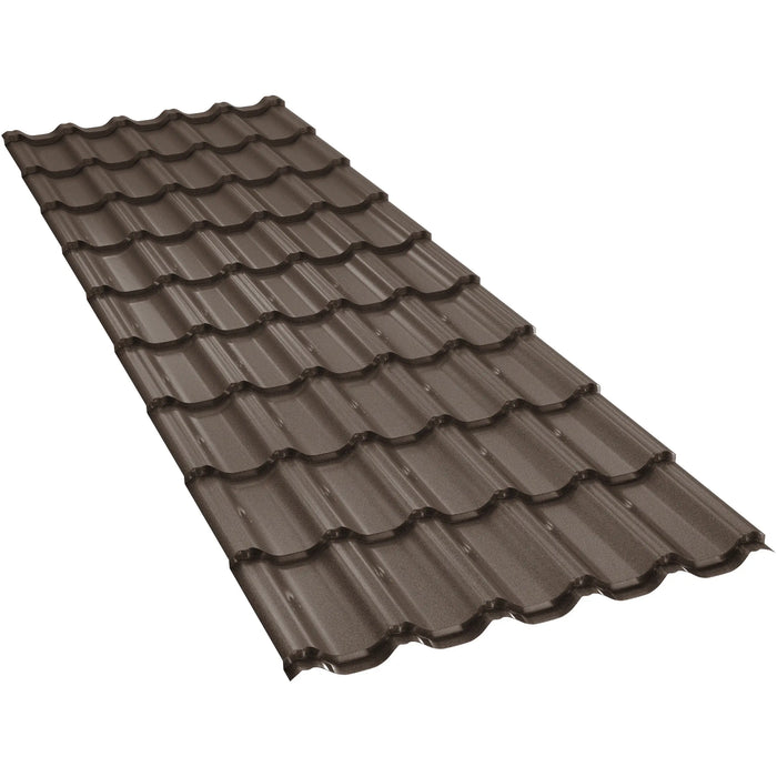 Țiglă Metalică BILKA GOTIC Mat Maro Închis RAL 8019