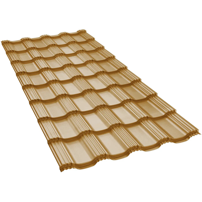 Țiglă Metalică BILKA HELLENIC Lucios Alamă RAL 8003