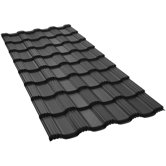 Țiglă Metalică BILKA HELLENIC Mat Negru RAL 9005