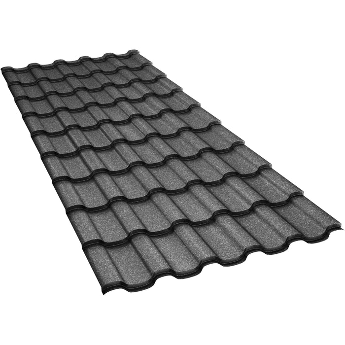 Țiglă Metalică BILKA IBERIC GrandeMat Negru RAL 9005
