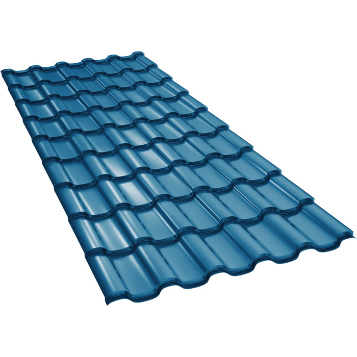 Țiglă Metalică BILKA IBERIC Lucios Albastru RAL 5010