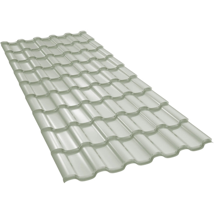 Țiglă Metalică BILKA IBERIC Lucios Alb RAL 9002