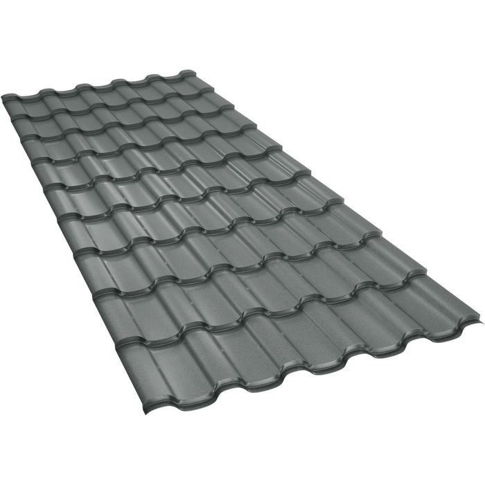Țiglă Metalică BILKA IBERIC Mat Gri Grafit RAL 7024