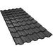 Țiglă Metalică BILKA IBERIC Mat Negru RAL 9005