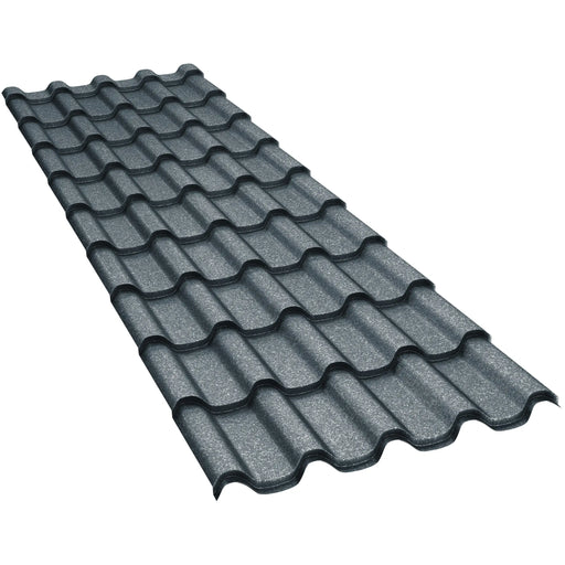 Țiglă Metalică BILKA ROMANIC GrandeMat Gri RAL 7011