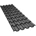 Țiglă Metalică BILKA ROMANIC GrandeMat Negru RAL 9005